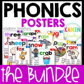 PHONICS POSTERS-BUNDLE