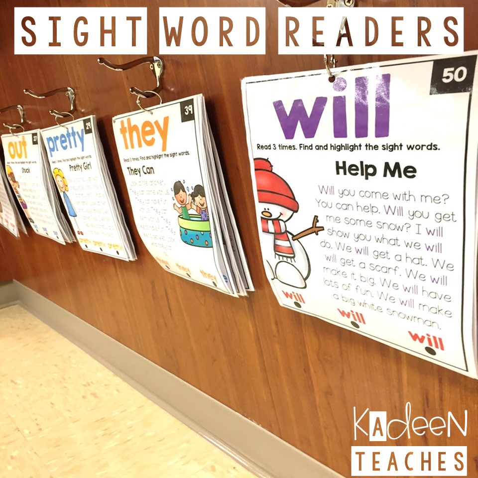 Sight Word Fluency Readers