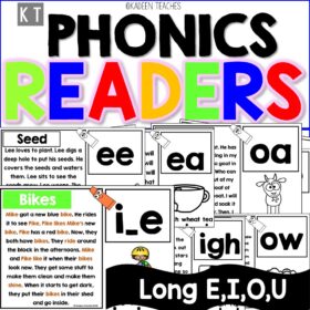 KT PHONICS READERS- LONG E,I,O,U