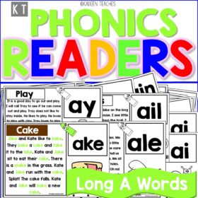 KT PHONICS READERS-LONG A