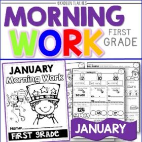 FIRST GRADE MORNING WORK-JANUARY