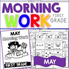 FIRST GRADE MORNING WORK-MAY