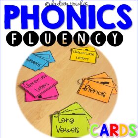 Phonics Flash Fluency Cards