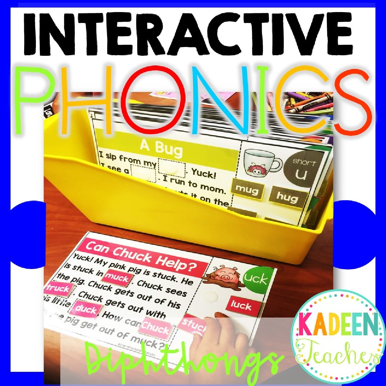 INTERACTIVE PHONICS MATS®-Diphthongs