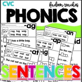 PHONICS SENTENCES-CVC