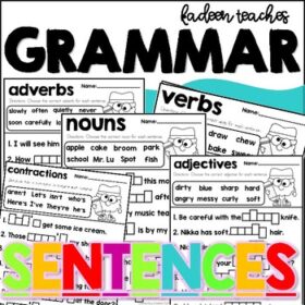 GRAMMAR SENTENCES